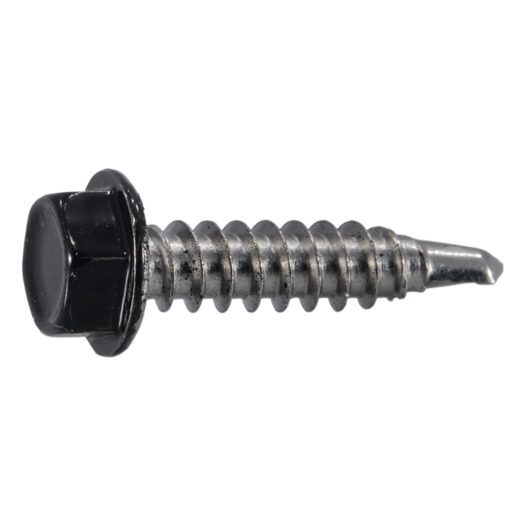 8 x 3/4 Hex SDS Black SS