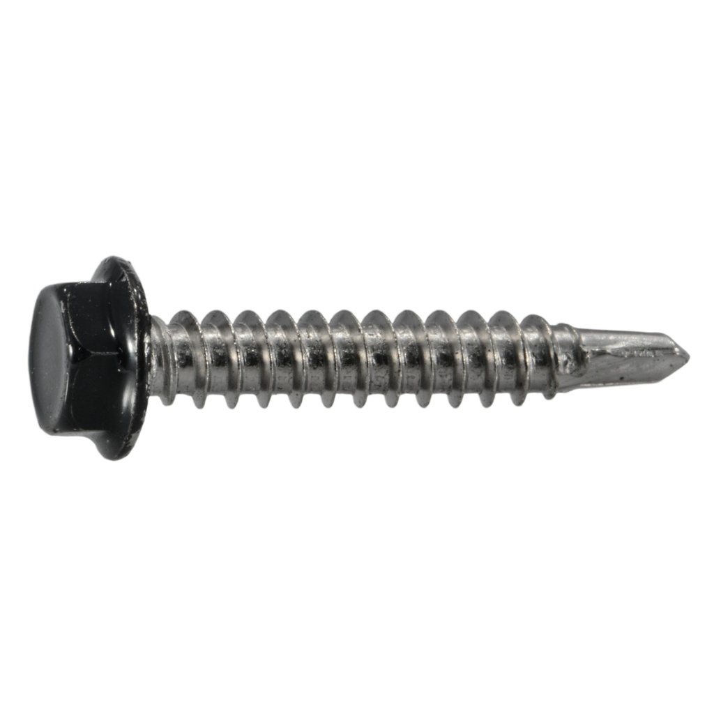 8 x 1 Hex SDS Black SS