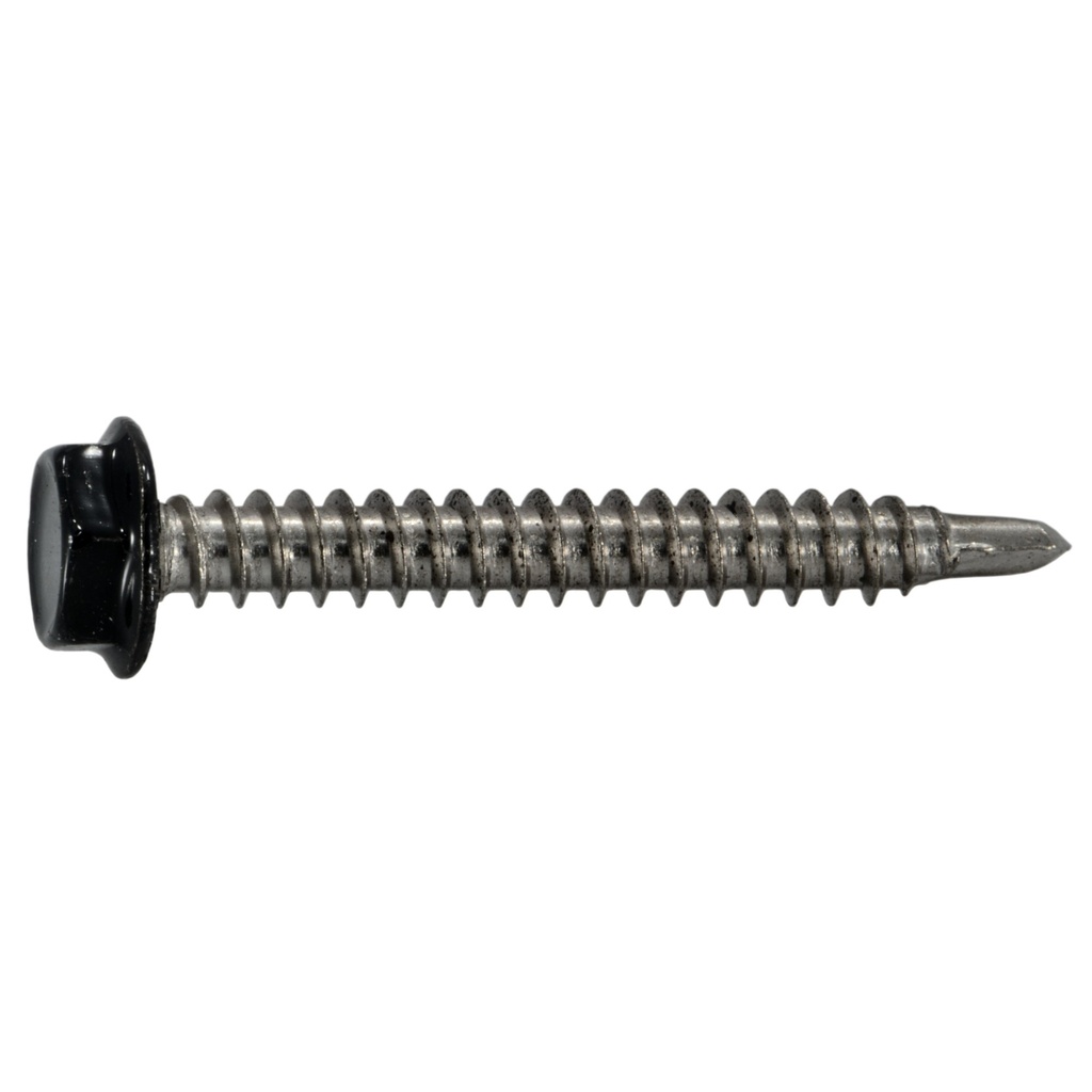 10 x 1-1/2 Hex SDS Black SS