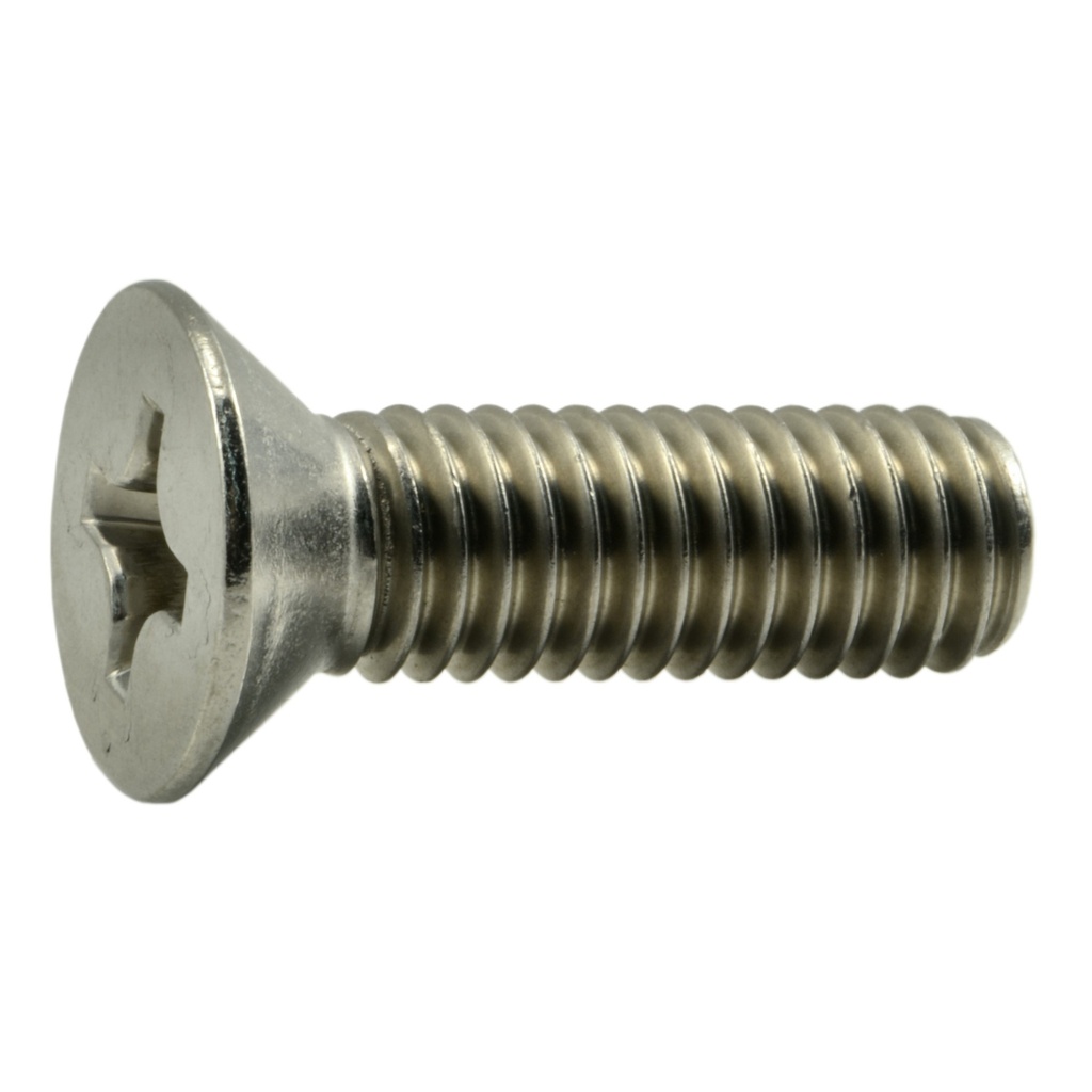 3/8-16 x 1-1/4 Ph Fl Mach Sc SS