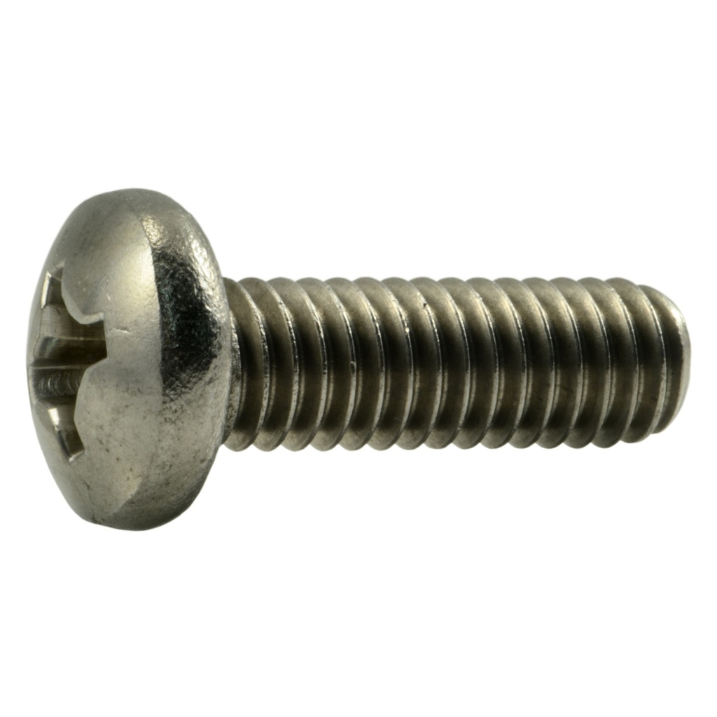 5/16-18 x 1 Ph Pn Mach Sc SS