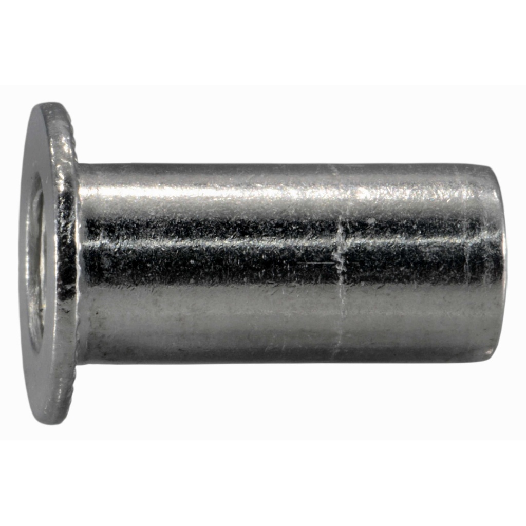 8mm-1.25 x 7mm Blnd Inst Nut Al