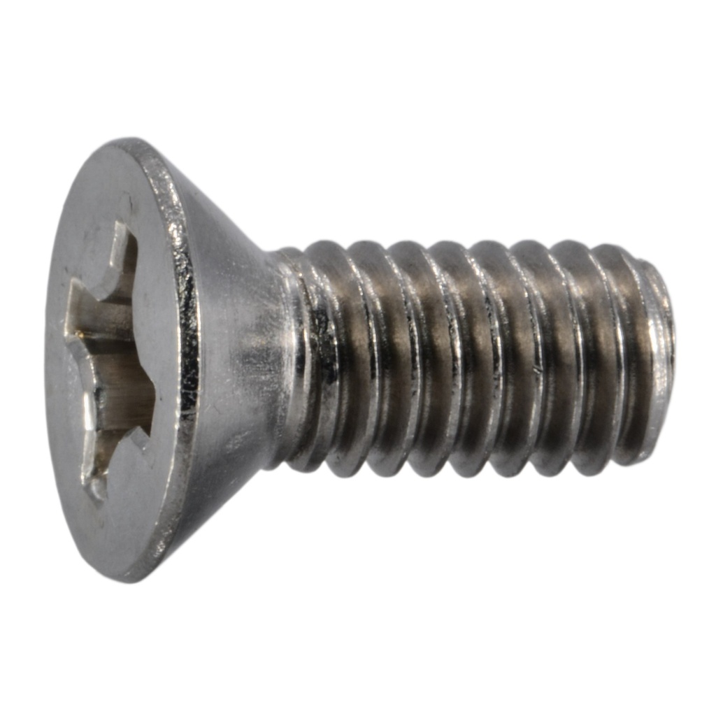 5/16-18 x 3/4 Ph Fl Mach Sc SS