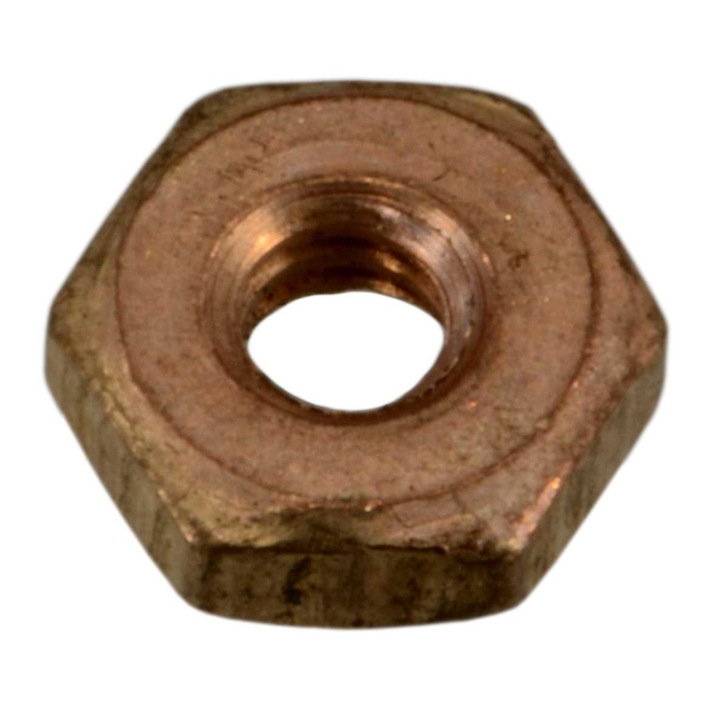 6-32 Fin Hex Nut SlBz