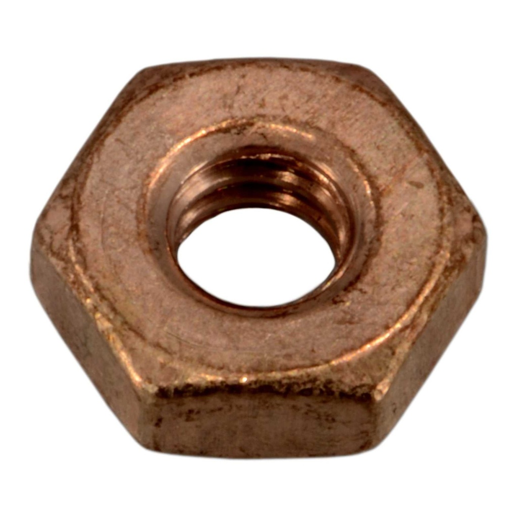 12-24 Fin Hex Nut SlBz