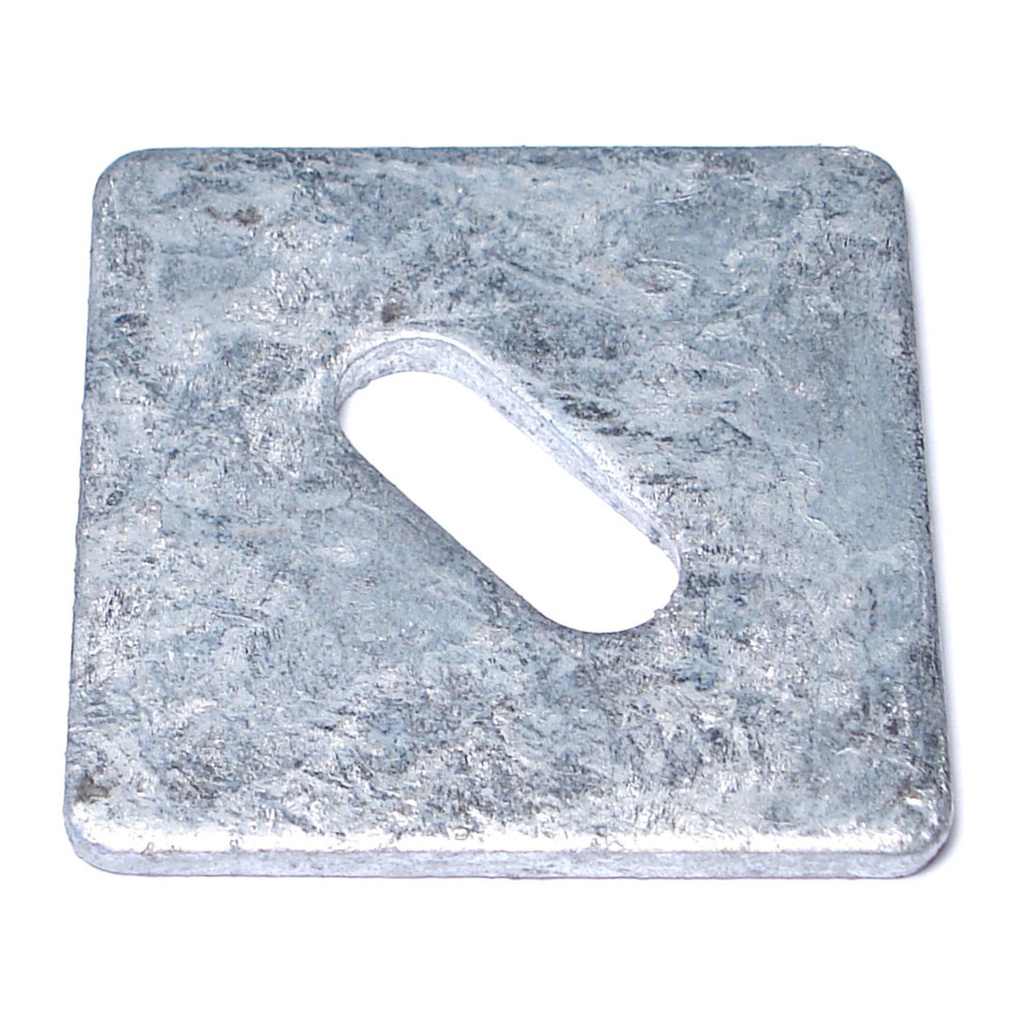1/2 x 3x3 x1/4 EQ Sq Washer HDG