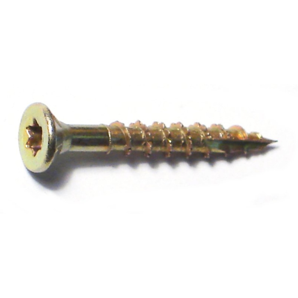 8 x 1-1/4 Star Ws Gold Kg