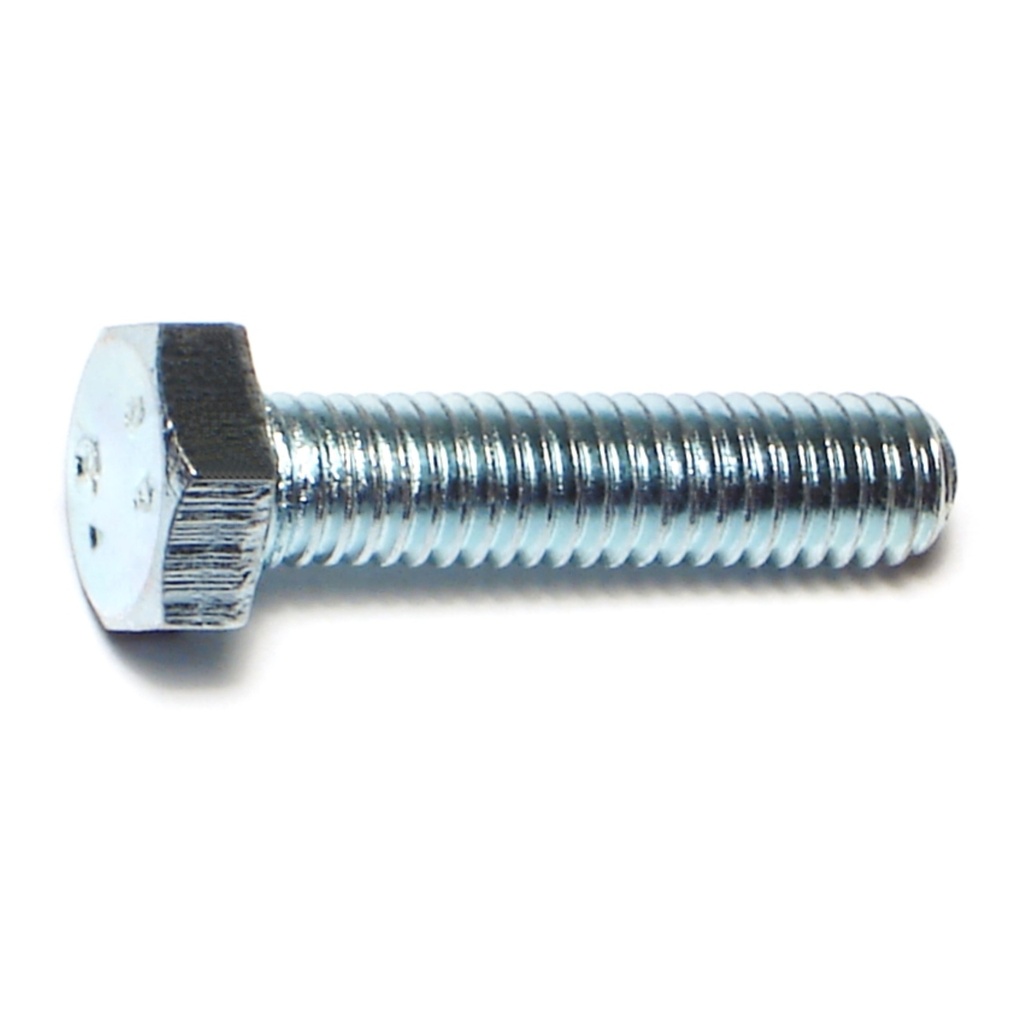 6mm x 25mm Hex Bolt Zinc