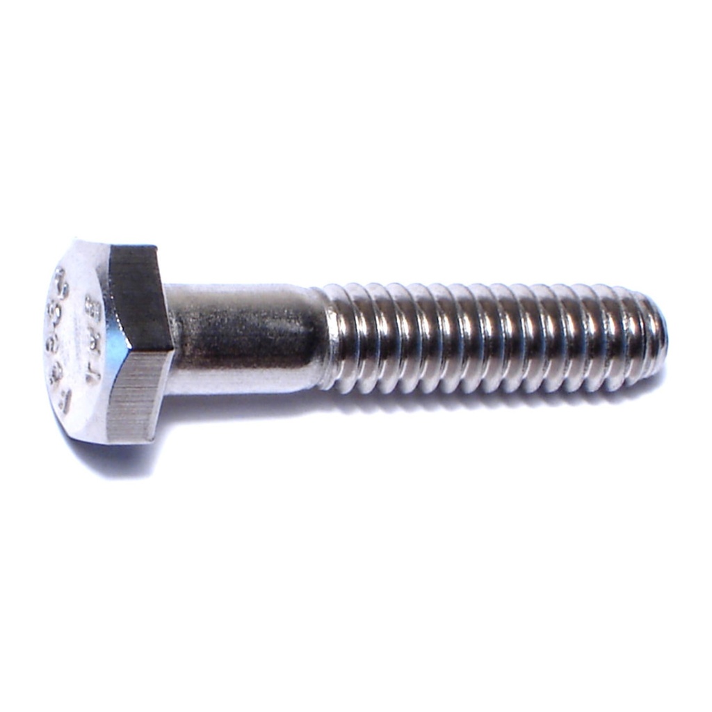 1/4-20 x 1-1/4 Hex Cap Screw SS