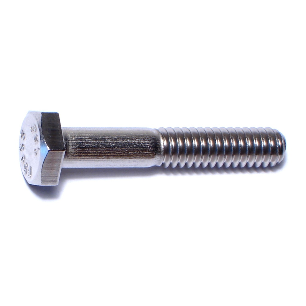 1/4-20 x 1-1/2 Hex Cap Screw SS