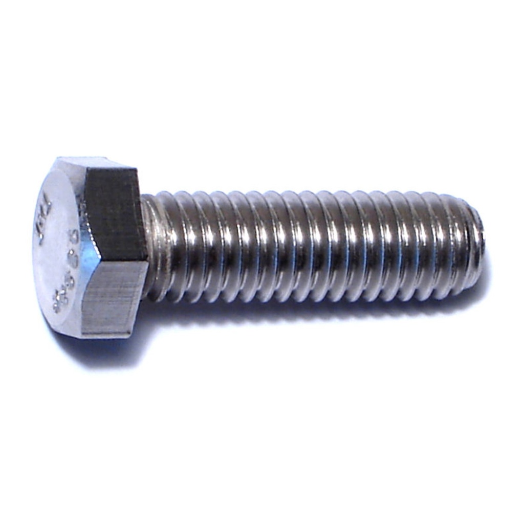3/8-16 x 1-1/4 Hex Cap Screw SS