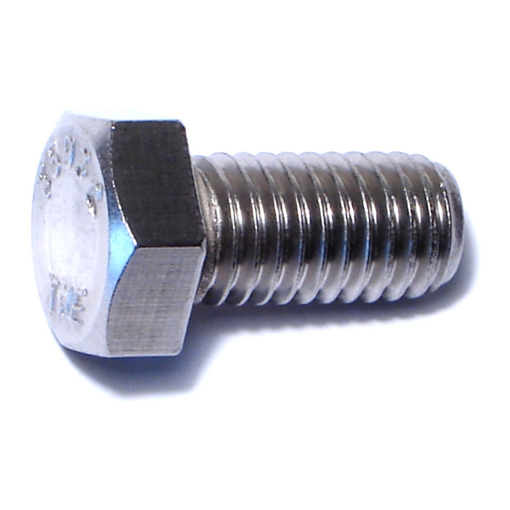 1/2-13 x 1 Hex Cap Screw SS
