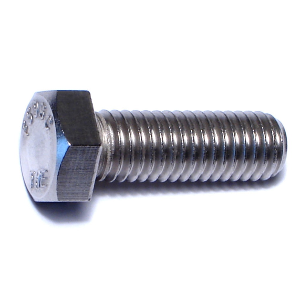 1/2-13 x 1-1/2 Hex Cap Screw SS