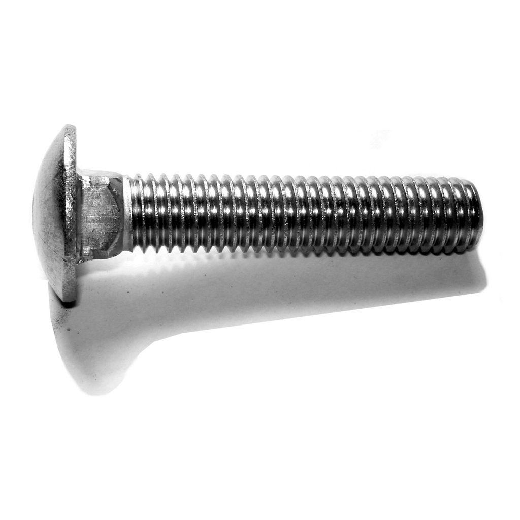 1/2-13 x 2-1/2 Carriage Bolt SS