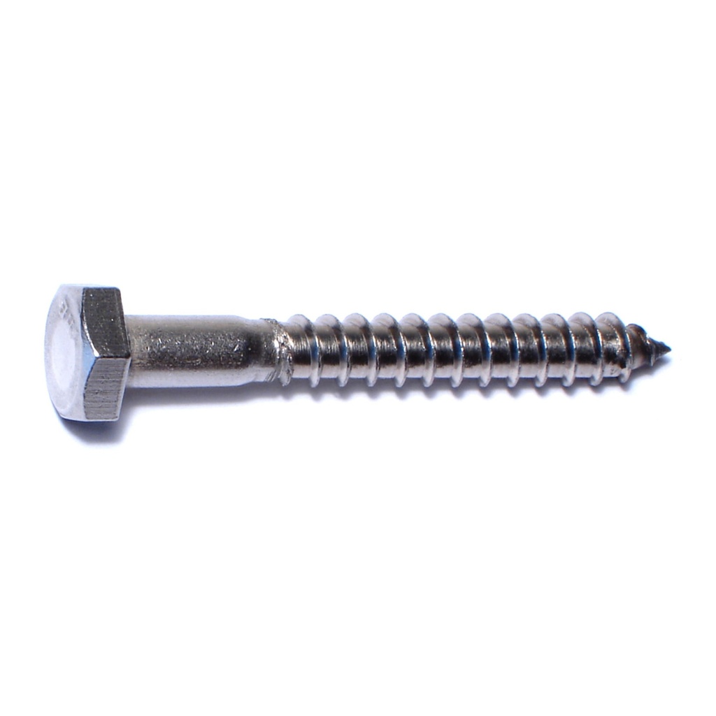 1/4 x 2 Hex Lag Screw SS