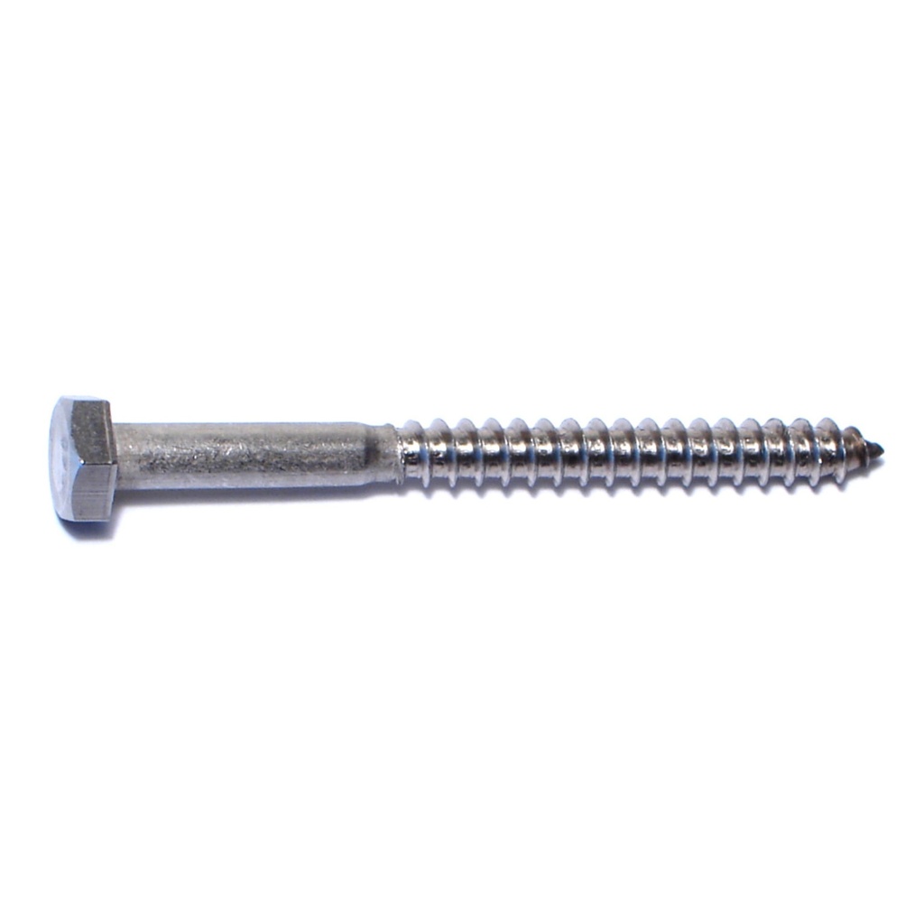 1/4 x 3 Hex Lag Screw SS