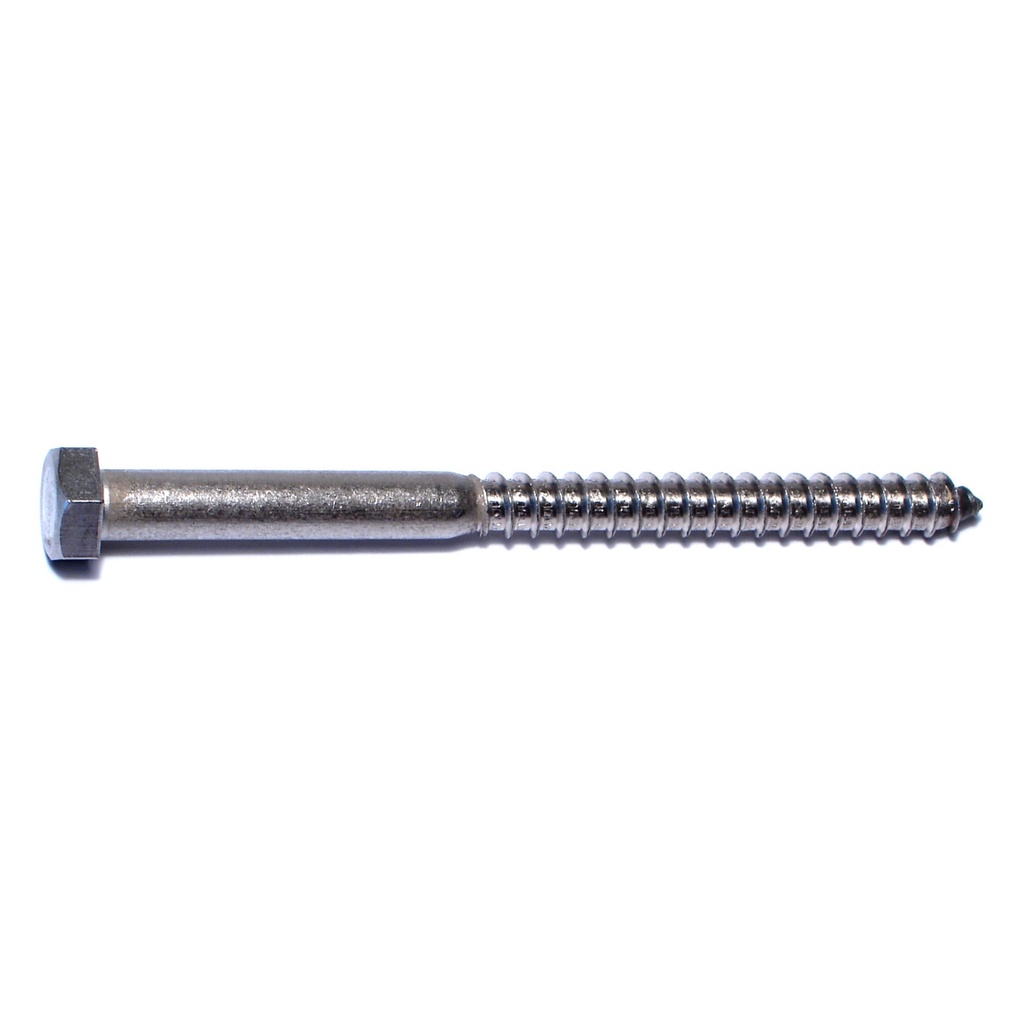 3/8 x 5 Hex Lag Screw SS