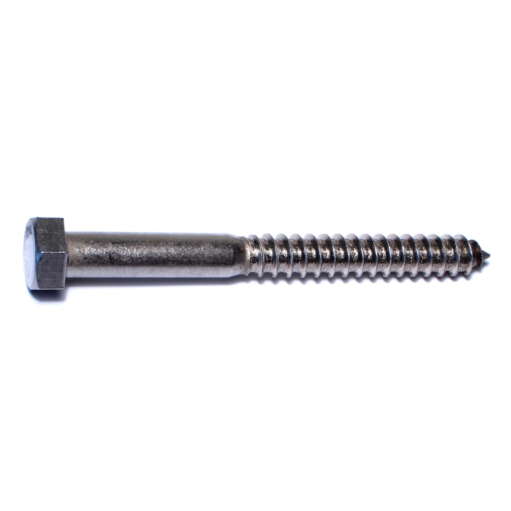 1/2 x 5 Hex Lag Screw SS
