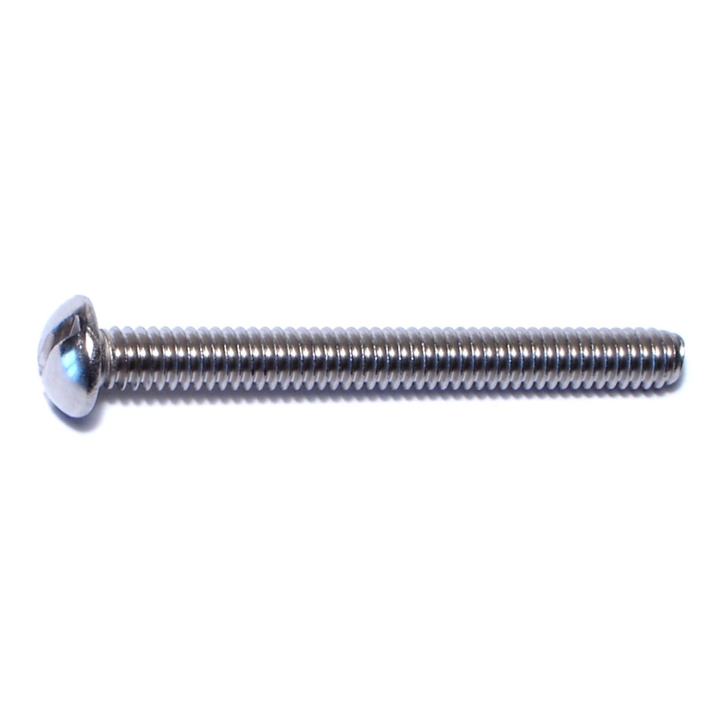 1/4-20 x 2-1/2 Sl Rd Mach Sc SS