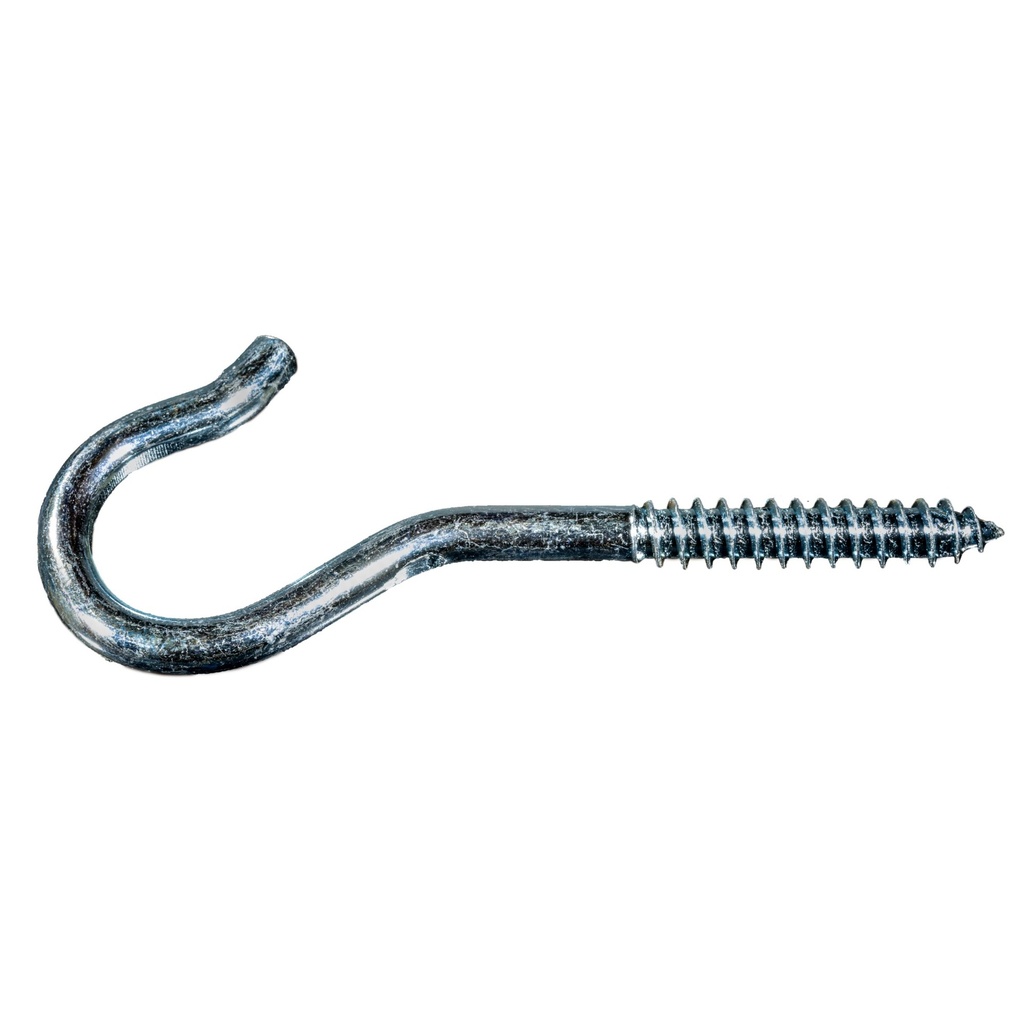 #4 x 3-7/8 Screw Hook Zinc