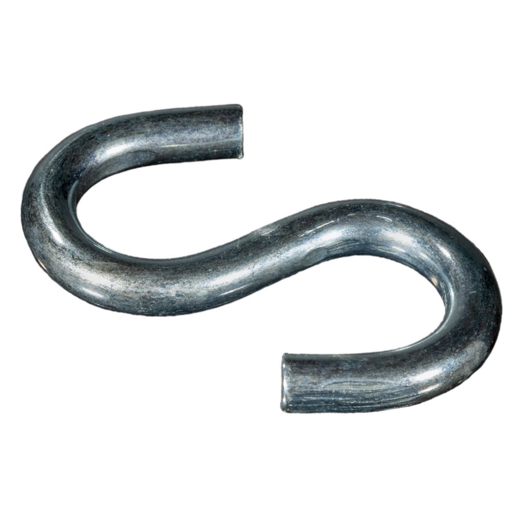 1-3/4" S Hook Zinc