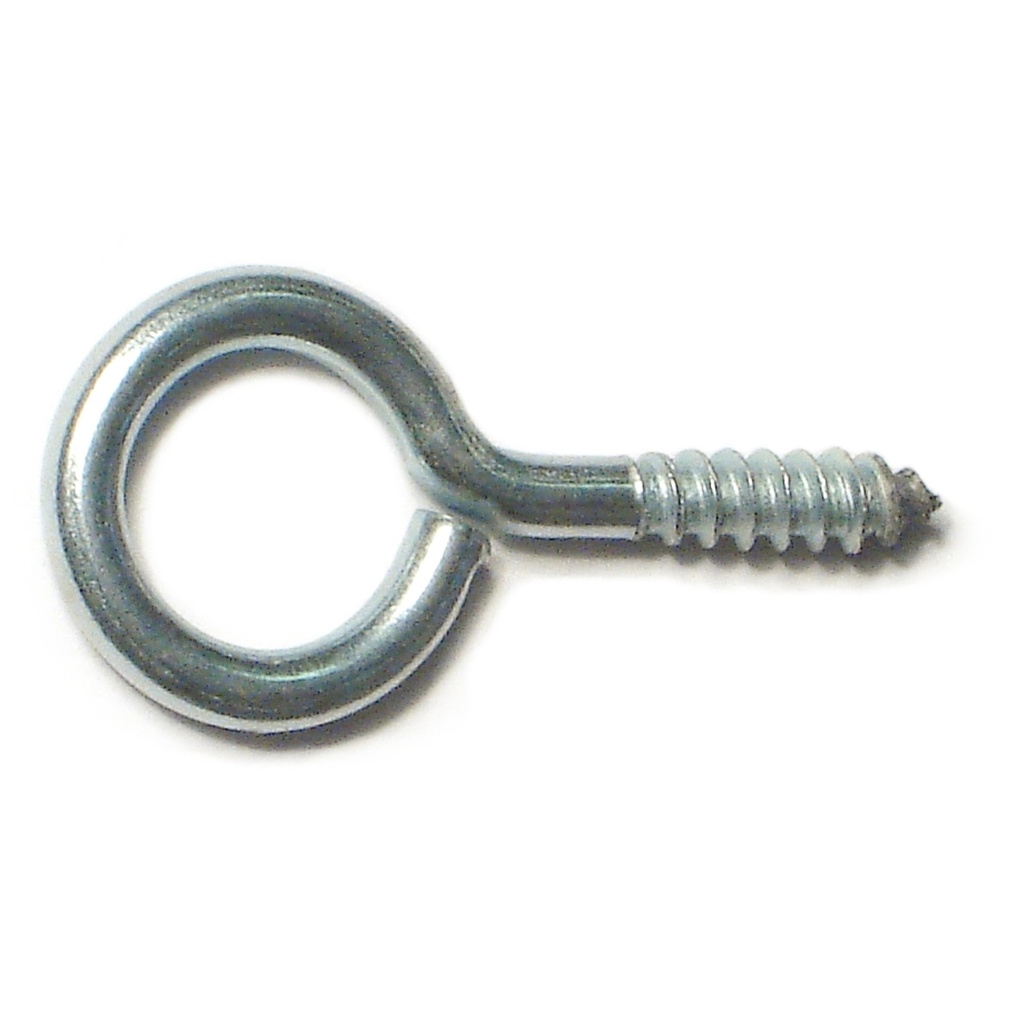 #12 x 1-3/16 Screw Eyes Zinc
