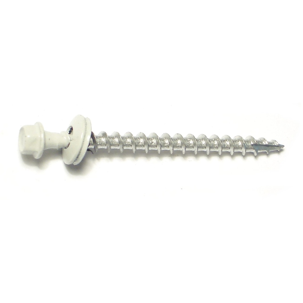 10 x 2-1/2 Pole Barn Wht 1#
