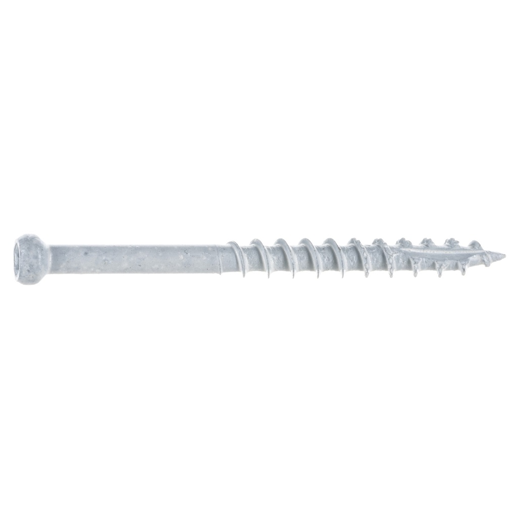 8 x 2 Trim Scrw Wht 1#