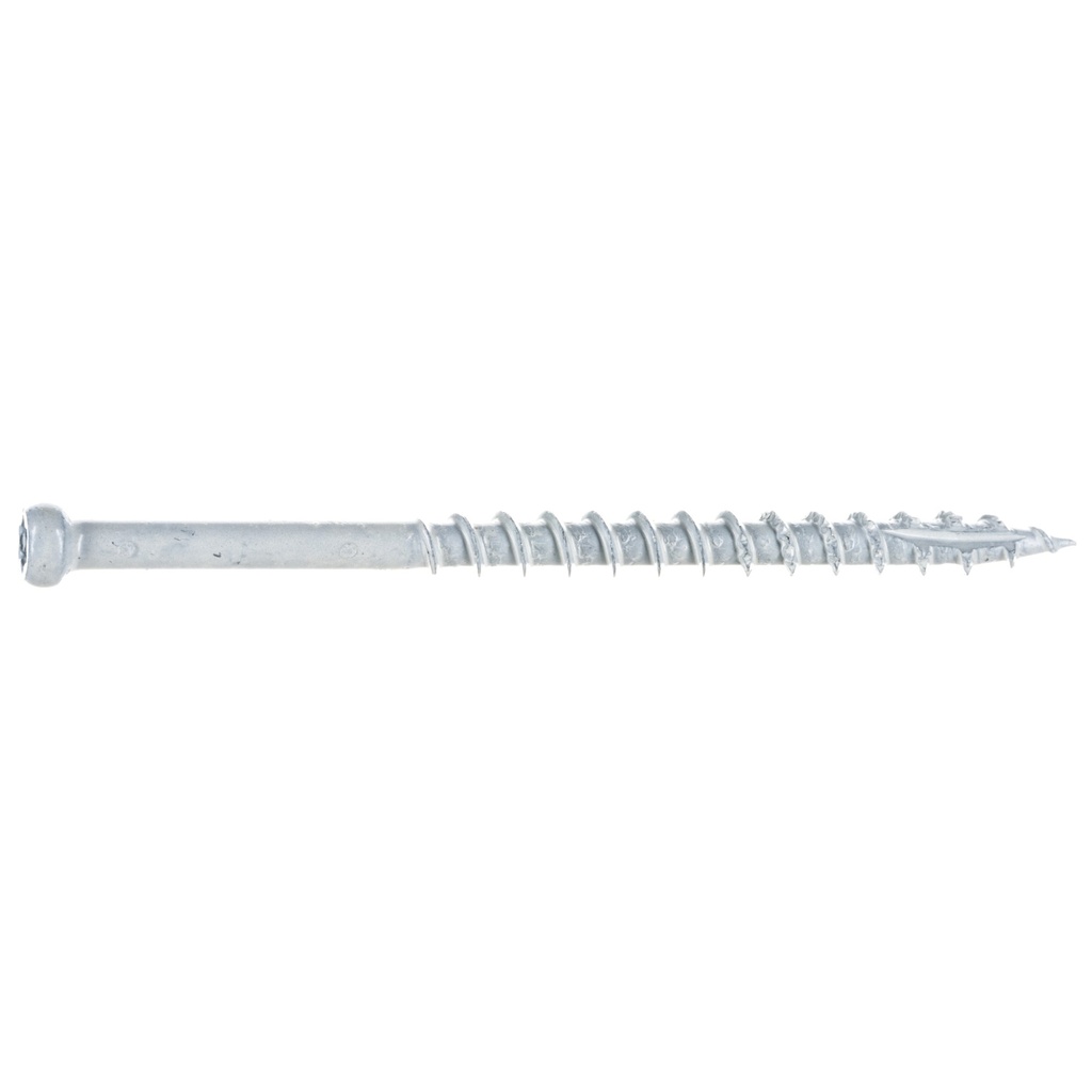 8 x 2-1/2 Trim Scrw Wht 1#