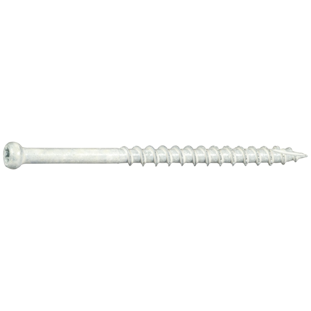 8 x 2-1/2 Trim Scrw Wht 5#