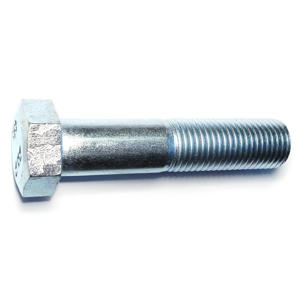 22mm-2.5x100mm Hex Bolt Zinc