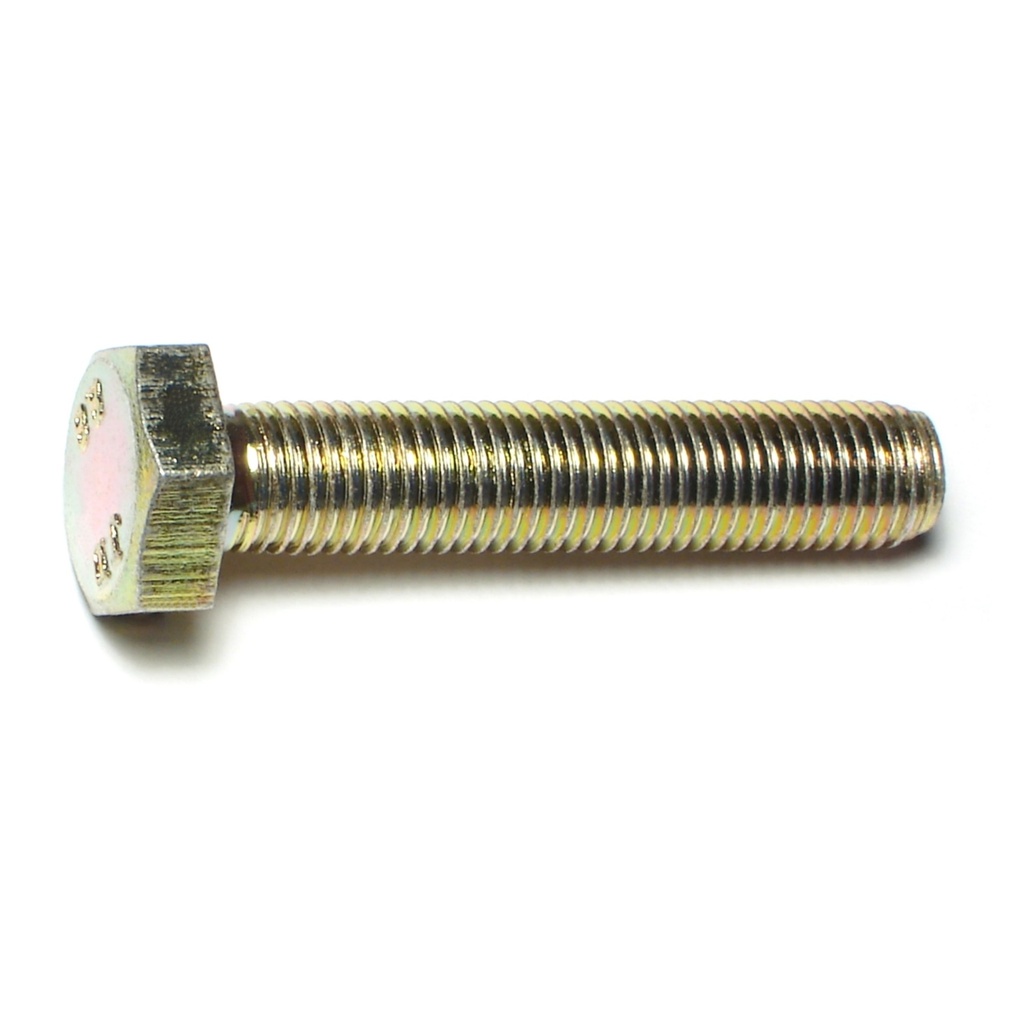 10mm-1.25x50mm Hex Bolt Zinc