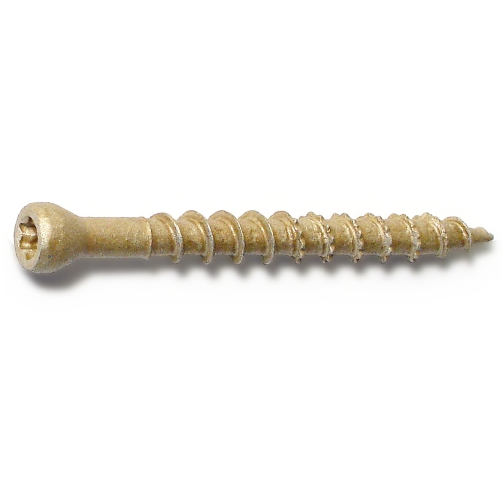 8 x 1-5/8 Trim Scrw Tan 1#