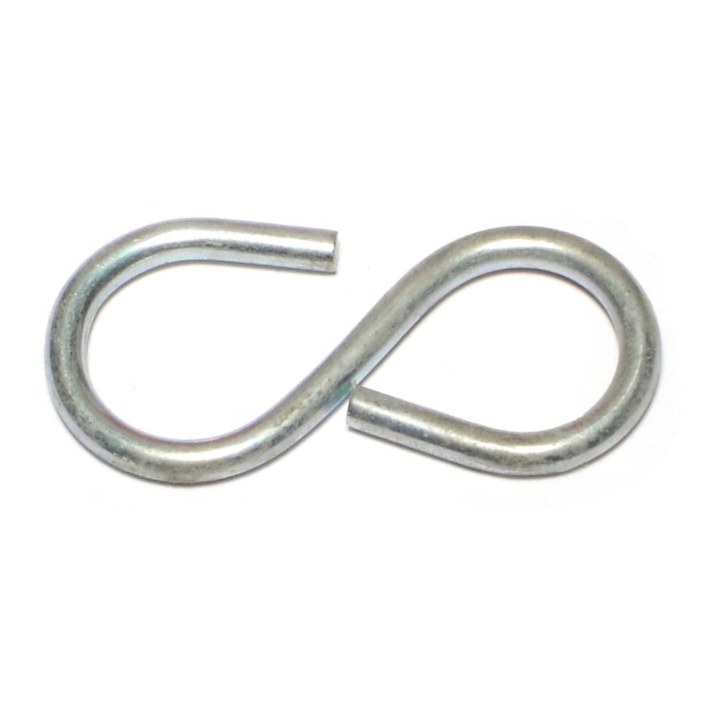 2-1/8 Open S Hook Zinc