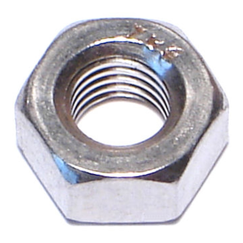 1/4-28 Hex Nut SS