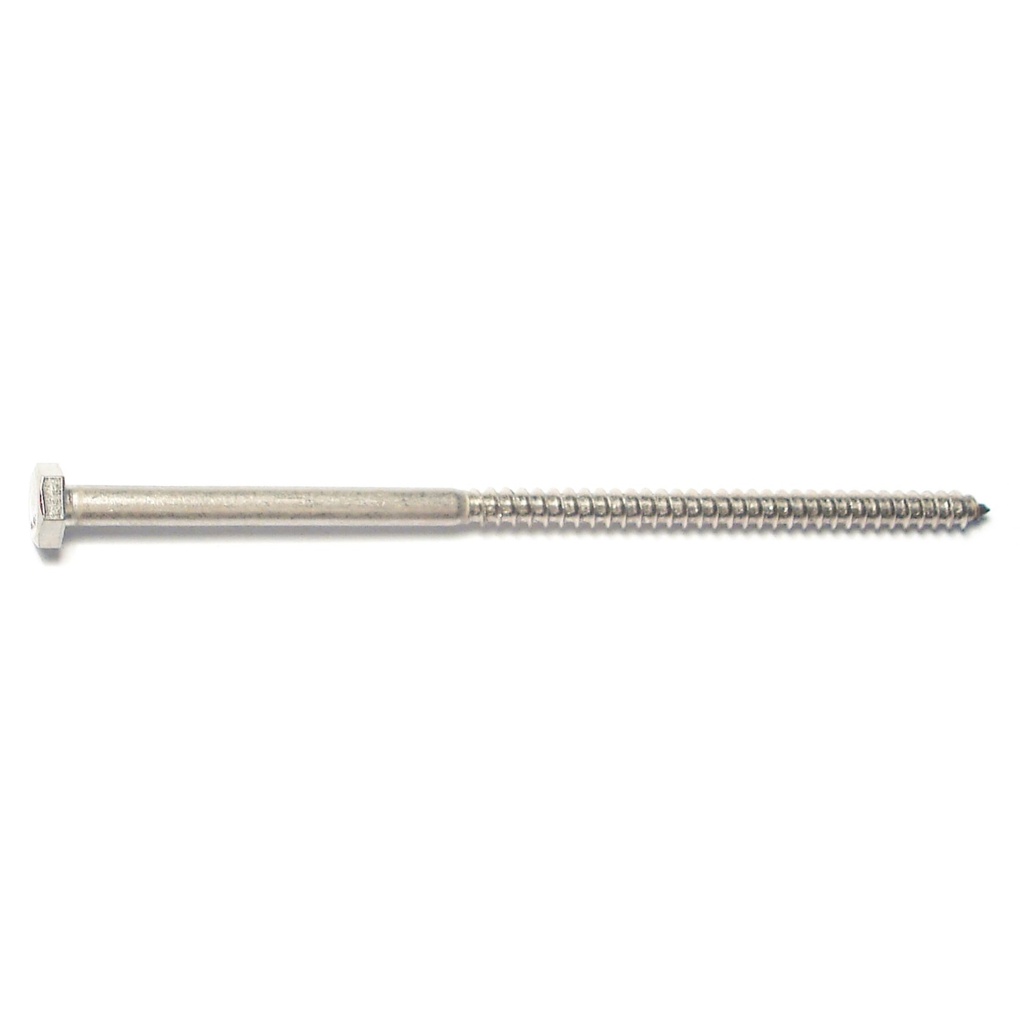 1/4 x 5 Hex Lag Screw SS