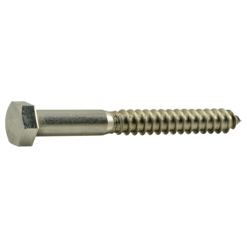1/2 x 4-1/2 Hex Lag Screw SS