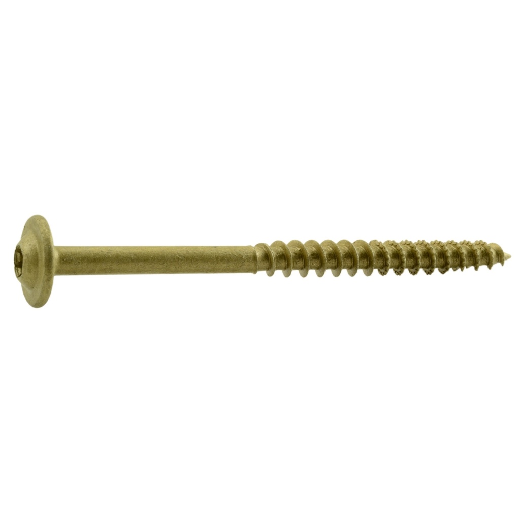 5/16 x 4 Star Lag Tan