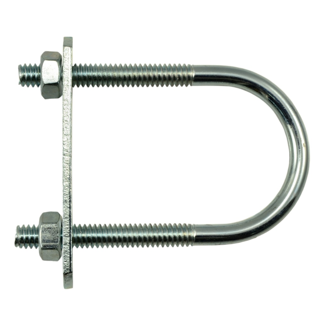 1/4-20 x 1-3/8 Round U-Bolt Zn