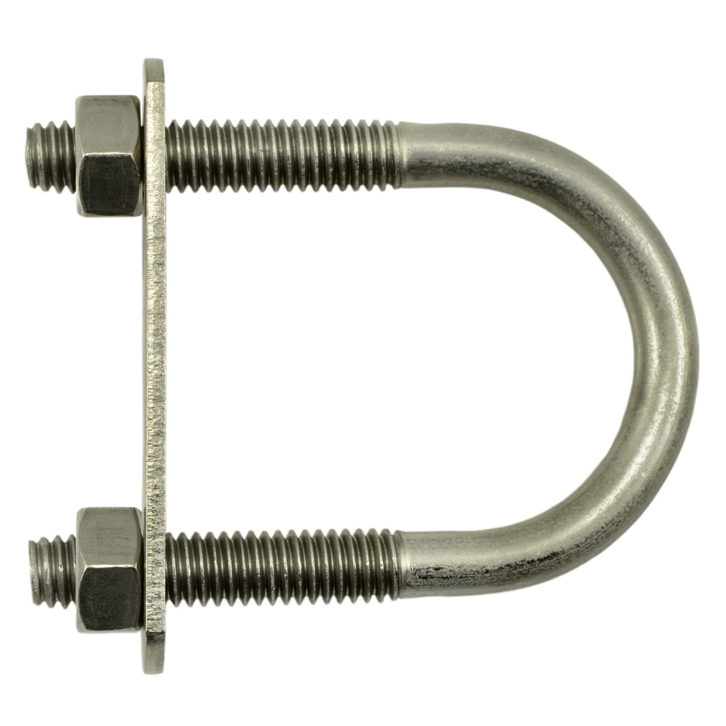 5/16-18 x 2 Round U-Bolt Zn