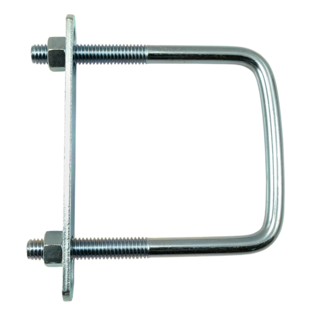 3/8-16 x 3 x 4 Square U-Bolt Zn