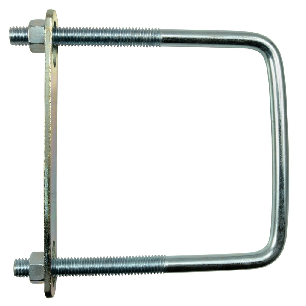 3/8-16 x 4 x 5 Square U-Bolt Zn