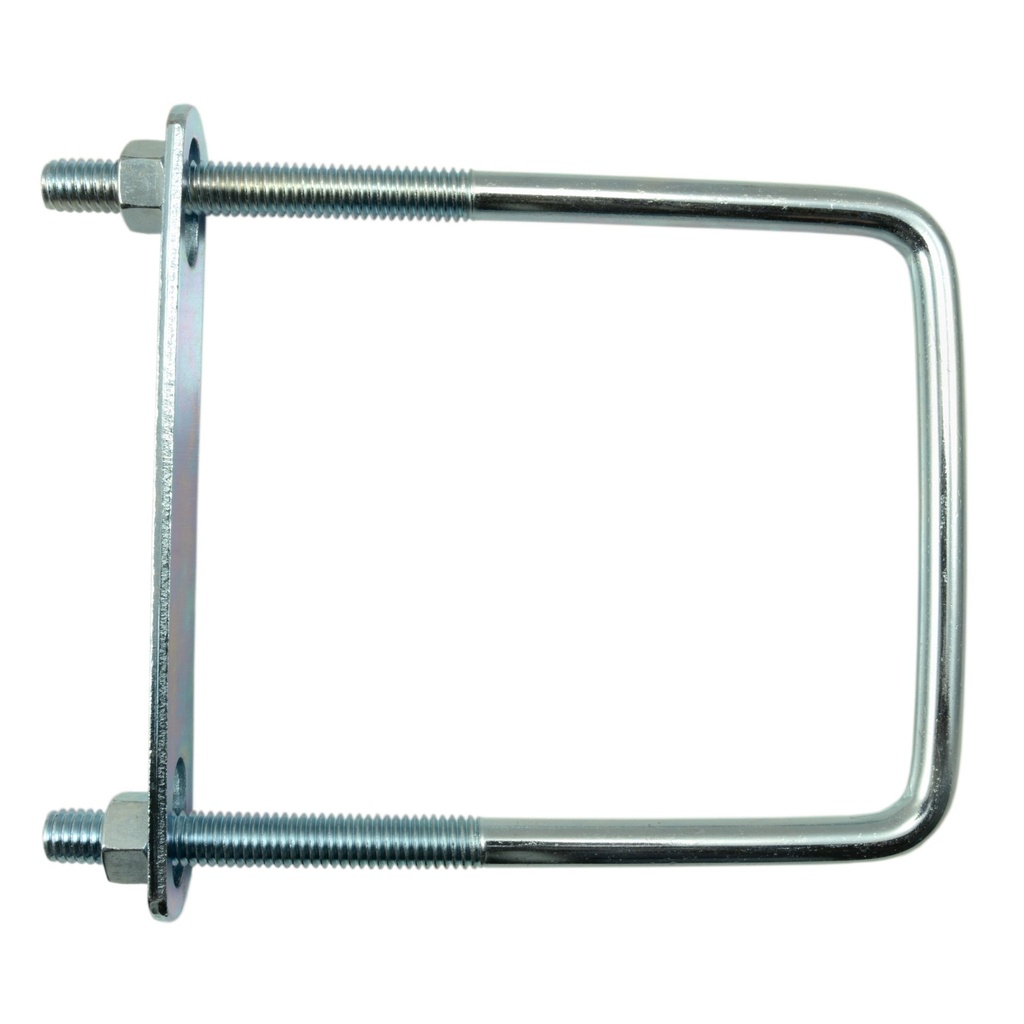 3/8-16 x 4 x 6 Square U-Bolt Zn