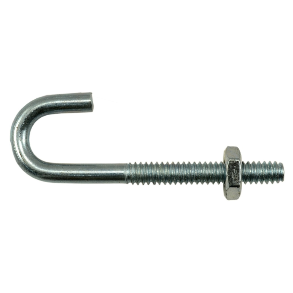 10-24 x 2-1/8 J-Bolt w/Nut Zn
