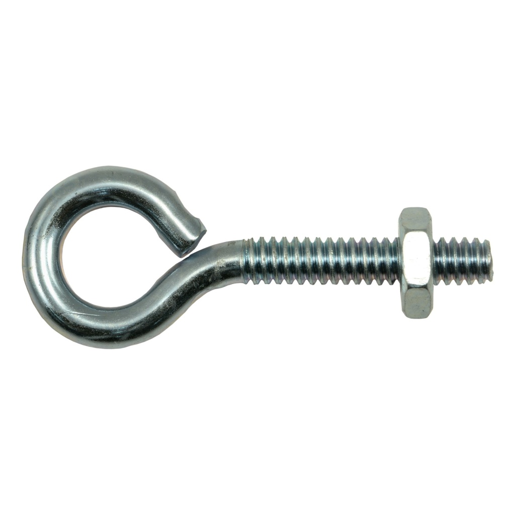 10-24 x 1-3/4 Eyebolt w/Nut Zn