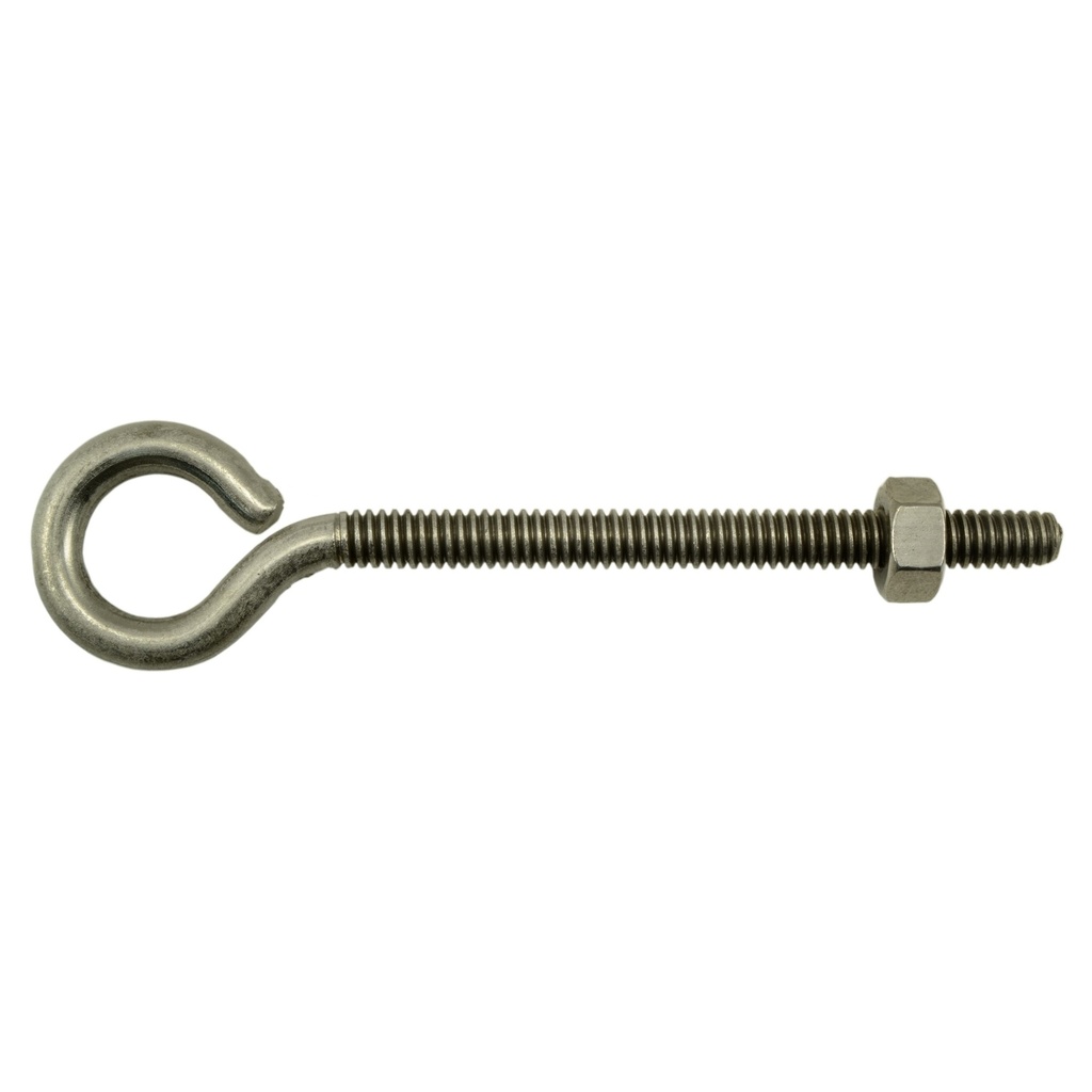 1/4-20 x 4 Eyebolt w/Nut SS