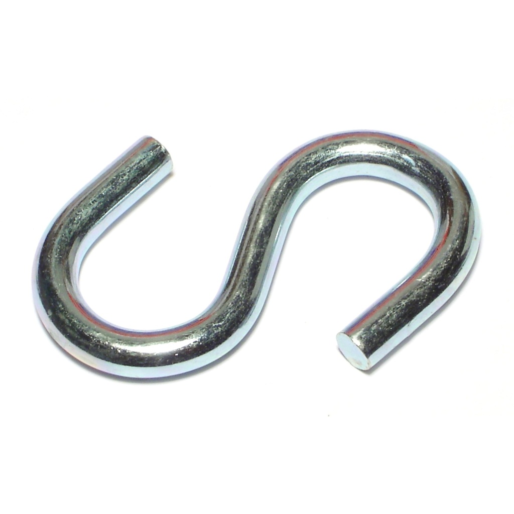 3" S Hook Zinc