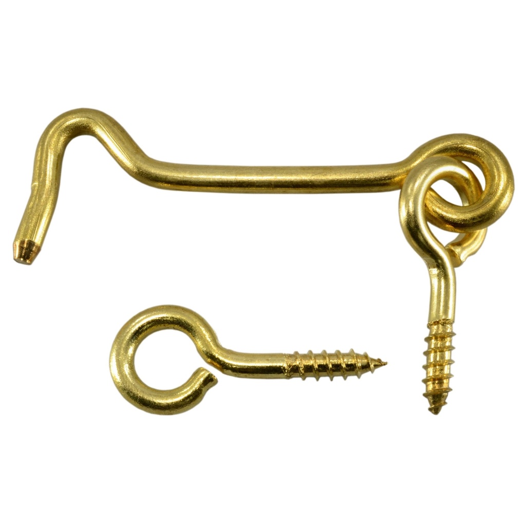 3" Gate Hook Sld Br