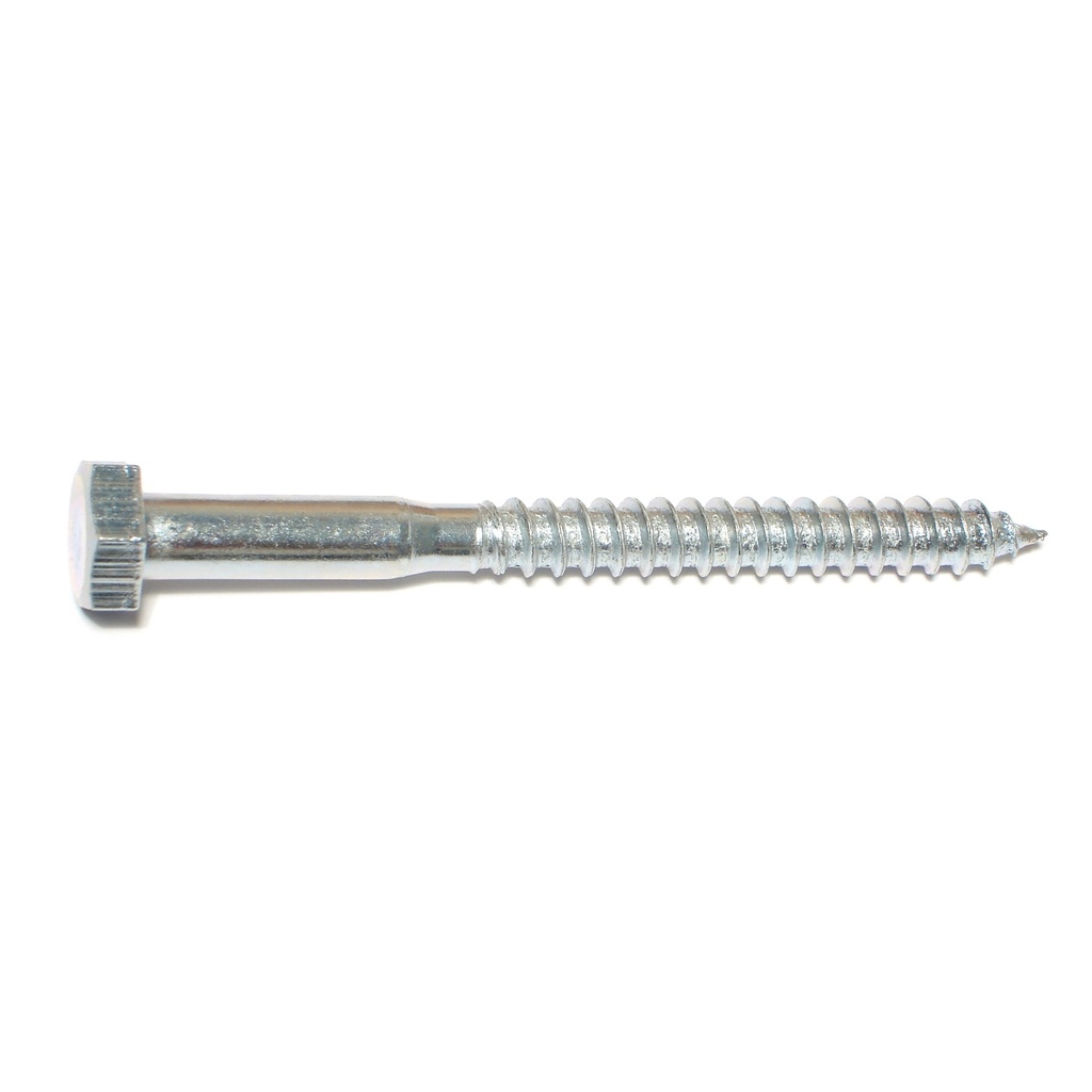 5/16 x 3-1/2 Hex Lag Screw Zn