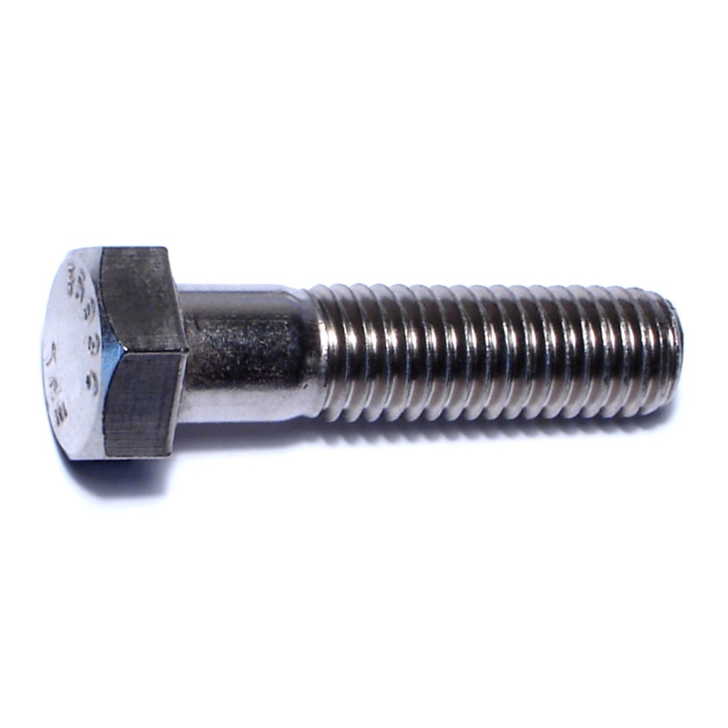 1/2-13 x 2 Hex Cap Screw SS
